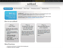 Tablet Screenshot of nzblord.com